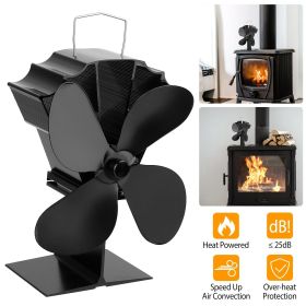 Heat Powered Stove Fan Aluminum Silent Eco Fan For Wood Log Burner Fireplace Warm Air Fan For Winter Heat Powered Stove Fan Aluminum Silent Eco Fan For Wood Log Burner Fireplace Warm Air Fan For Winter
